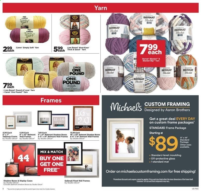 Michaels Weekly Ad August 23 to August 29