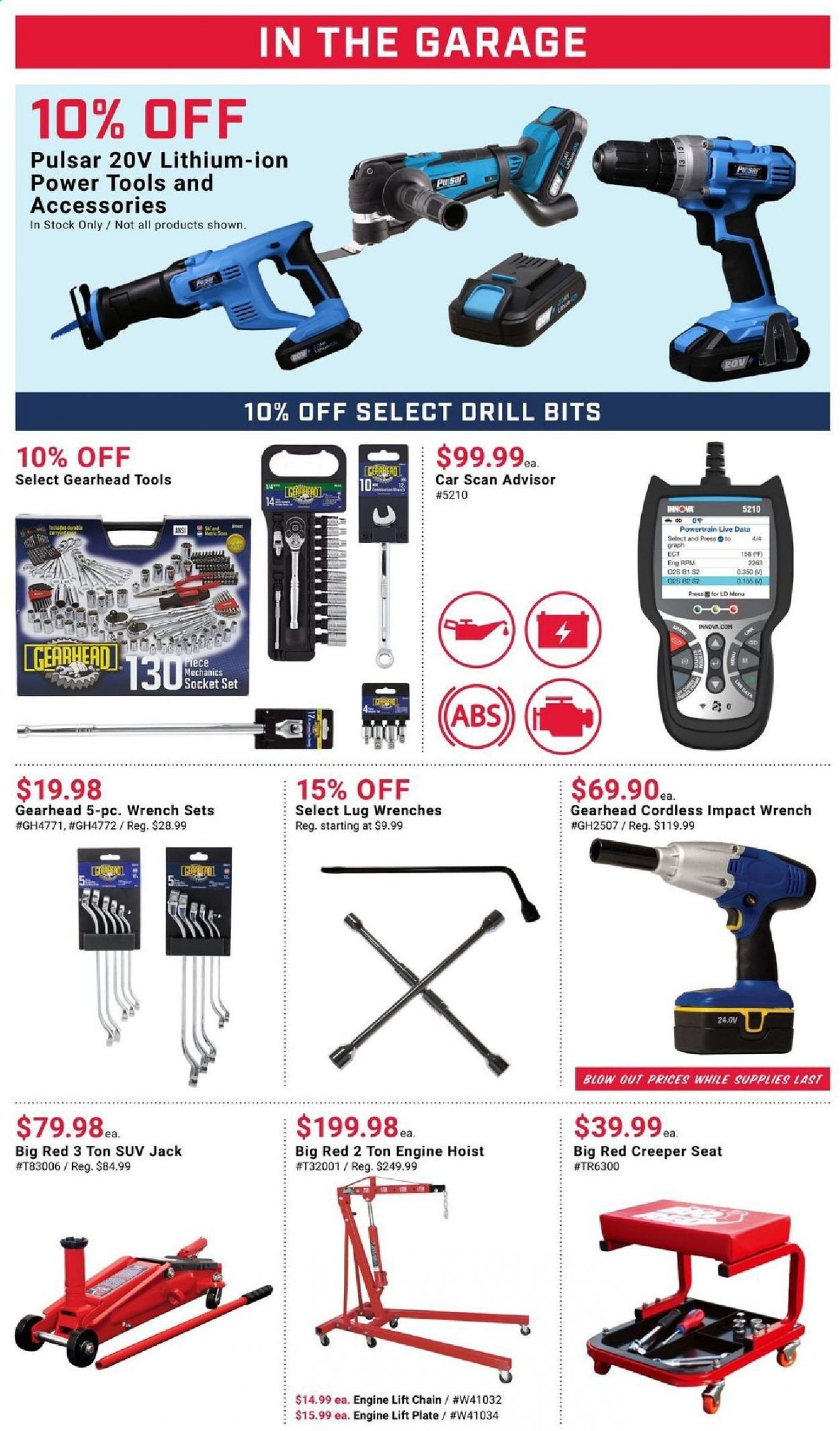 Pep Boys Weekly Ad August 23 to September 26