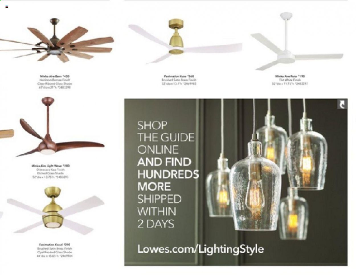 Lowe's Catalog 2020-2021