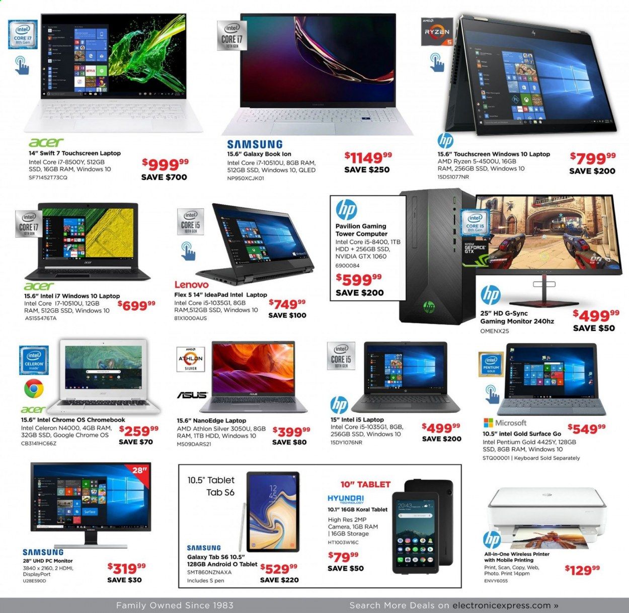 Electronic Express Weekly Ad August 23 to August 29