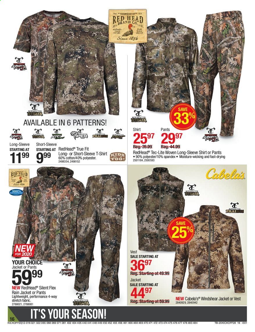 Cabela's Weekly Ad August 27 to September 9