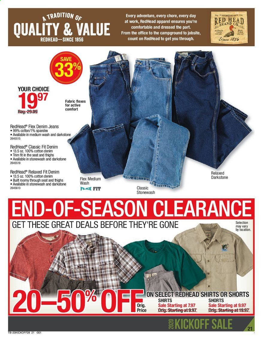 Cabela's Weekly Ad August 27 to September 9