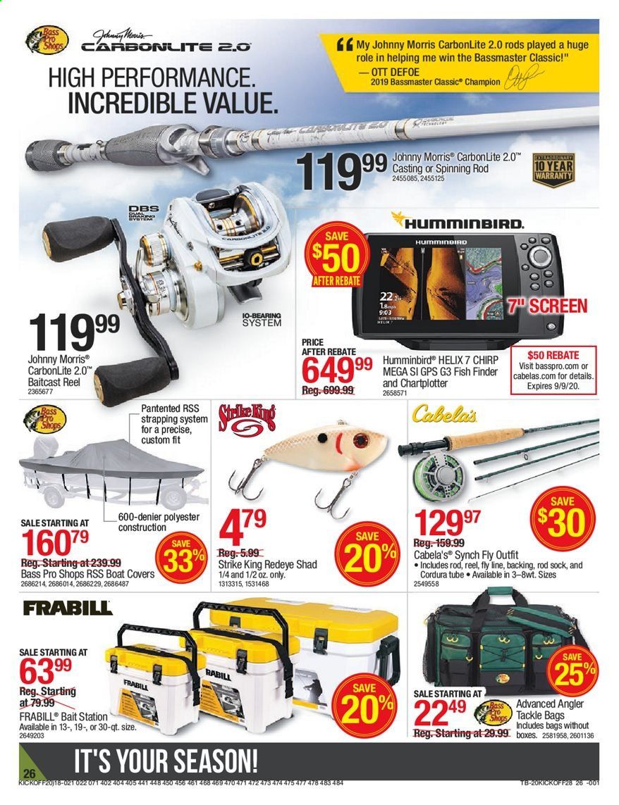 Cabela's Weekly Ad August 27 to September 9