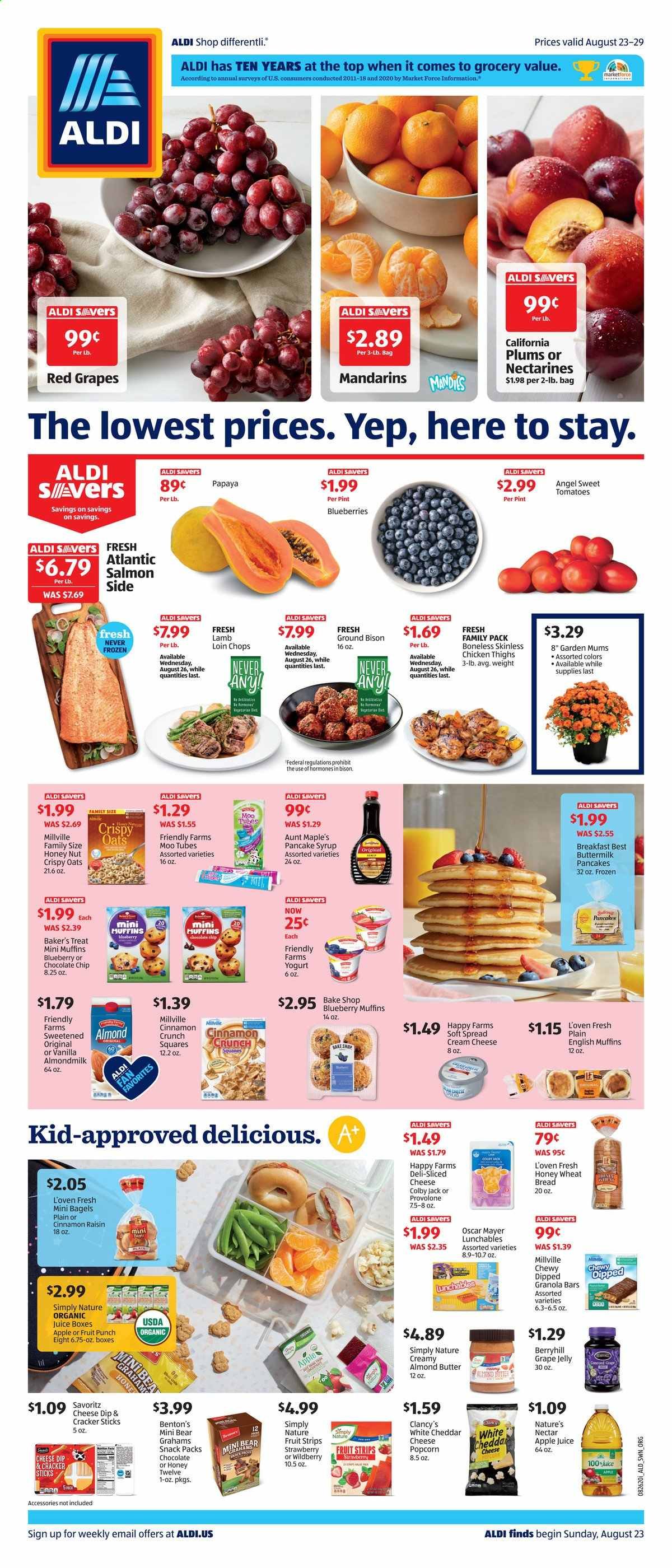 ALDI (CT, NH, NY, OH, RI, VT) Weekly Ad August 23 to August 29