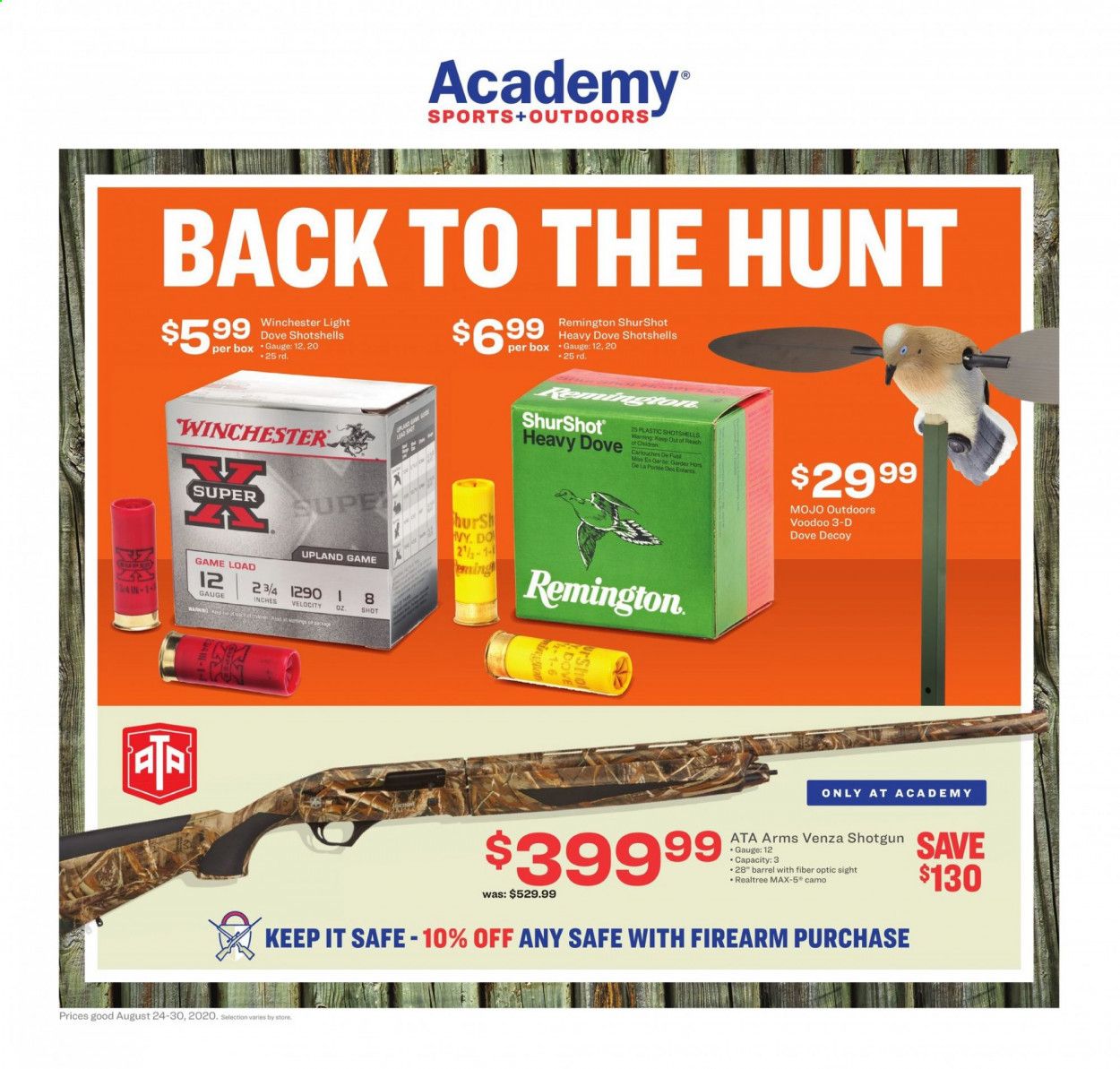 Academy Sports Weekly Ad August 24 to August 30
