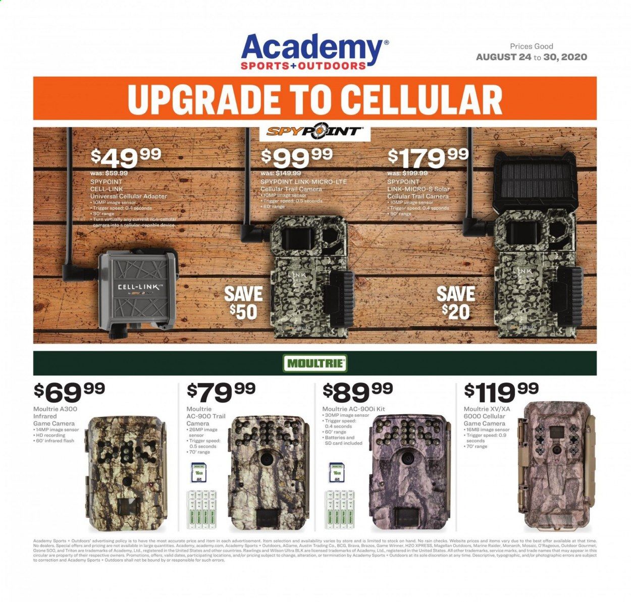 Academy Sports Weekly Ad August 24 to August 30