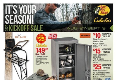 Bass Pro Shops Weekly Ad August 27 to September 9