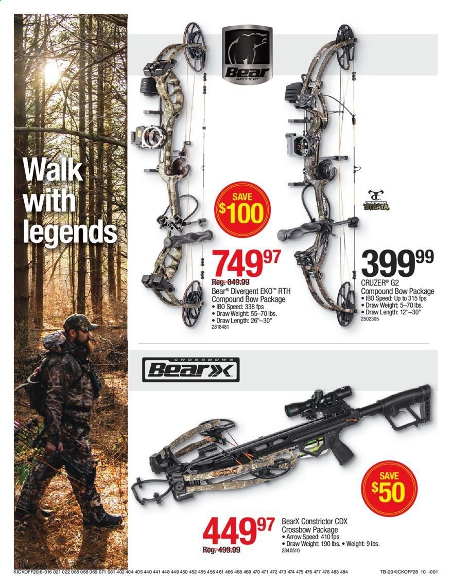 Bass Pro Shops Weekly Ad August 27 to September 9