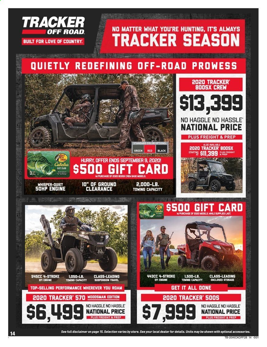 Bass Pro Shops Weekly Ad August 27 to September 9