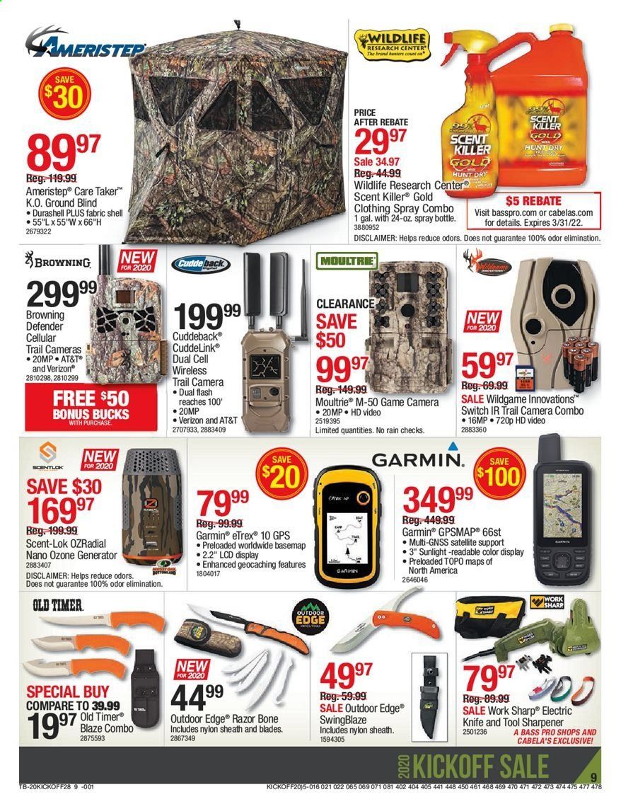 Bass Pro Shops Weekly Ad August 27 to September 9