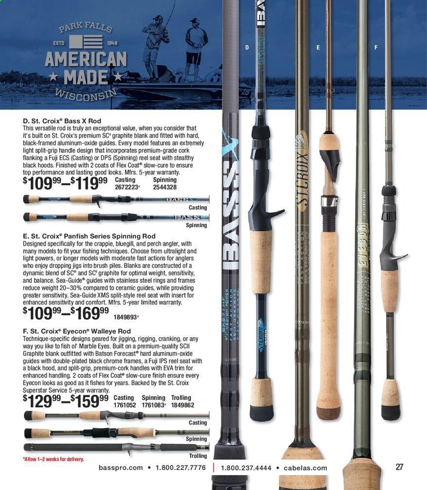 Bass Pro Shops Weekly Ad August 24 to December 26