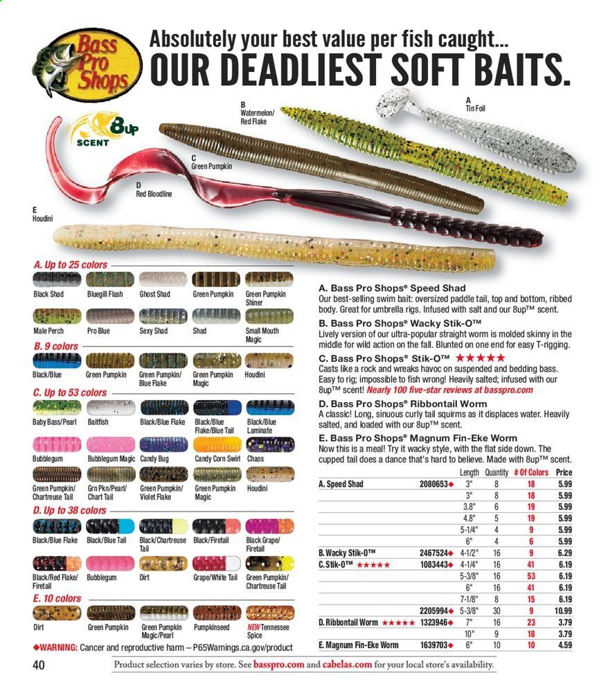Bass Pro Shops Weekly Ad August 24 to December 26