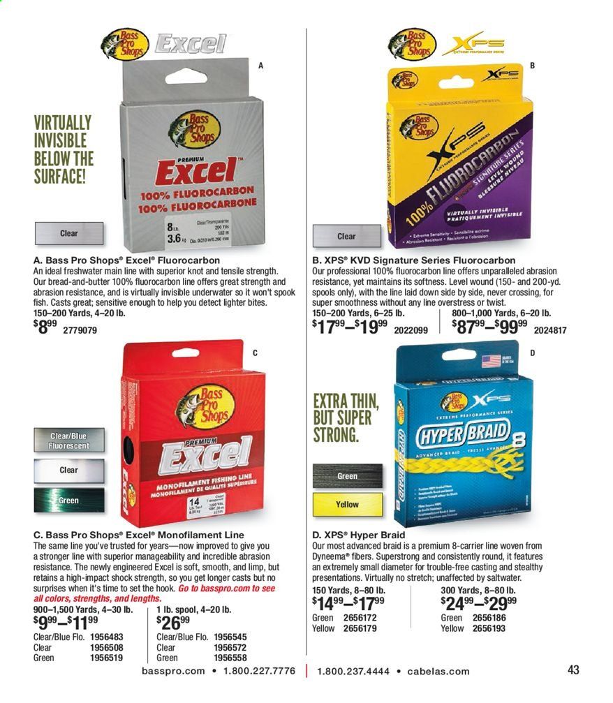 Bass Pro Shops Weekly Ad August 24 to December 26