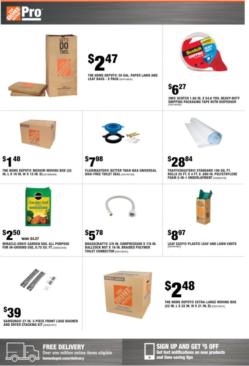 The Home Depot Weekly Ad August 24 to August 31