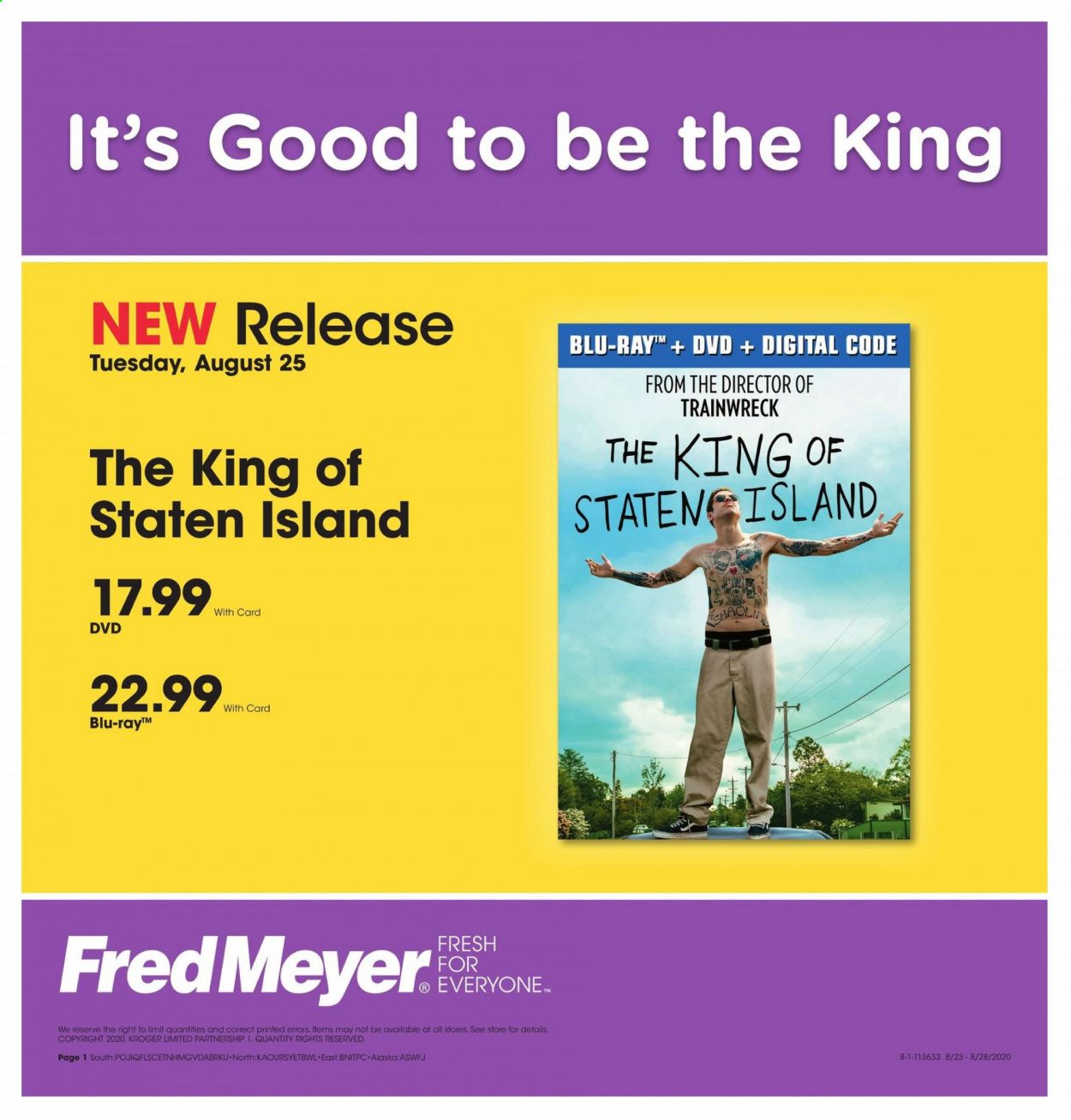 Fred Meyer Weekly Ad August 25 to August 28