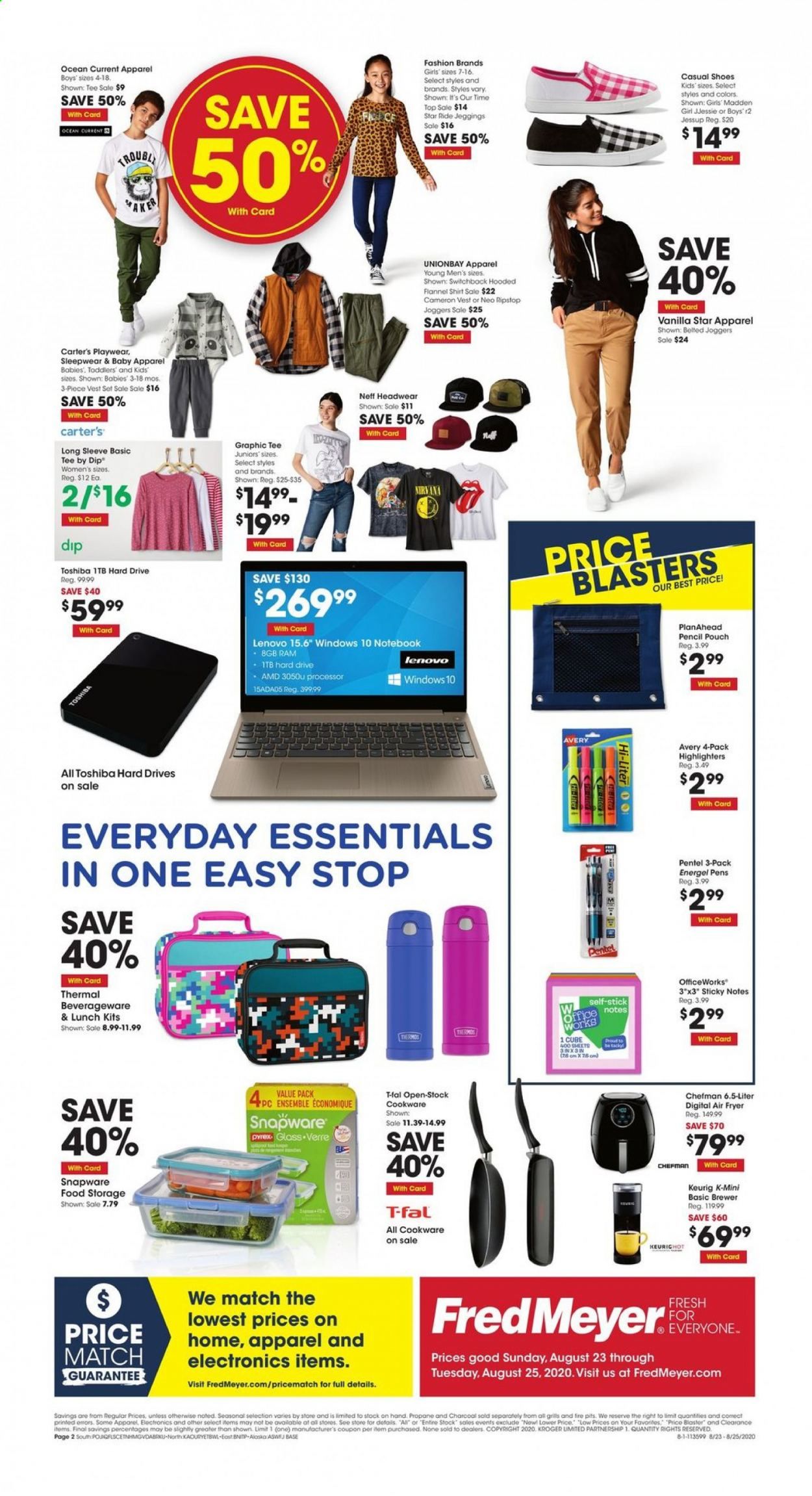 Fred Meyer Weekly Ad August 23 to August 25