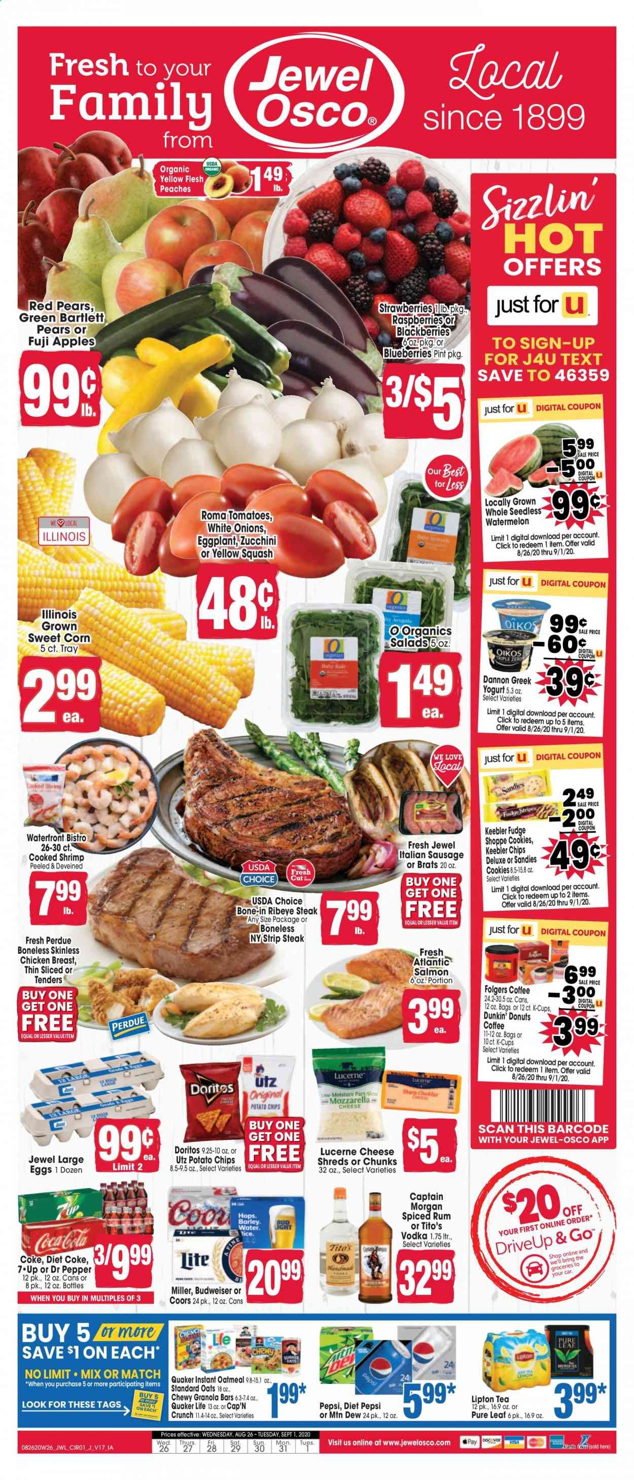 Jewel Osco (IA) Weekly Ad August 26 to September 1