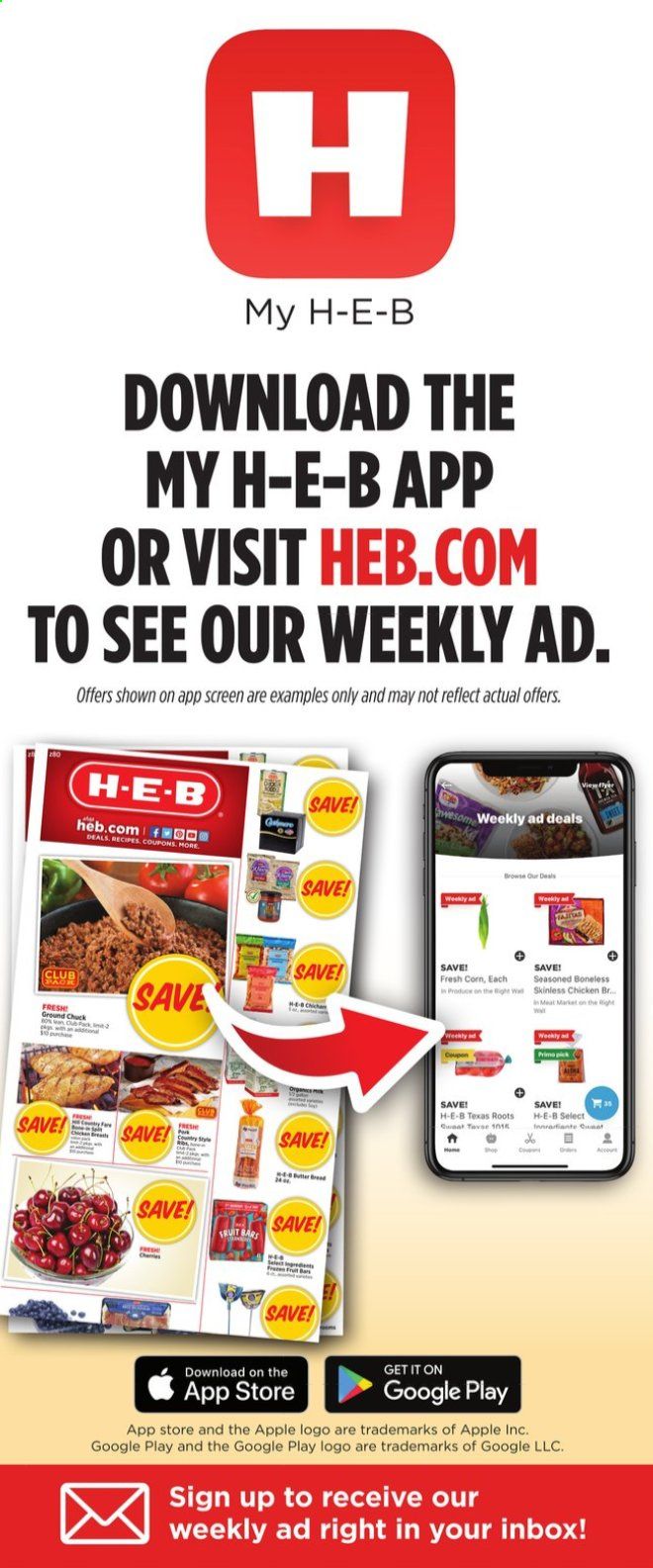 H-E-B Weekly Ad August 26 to September 1