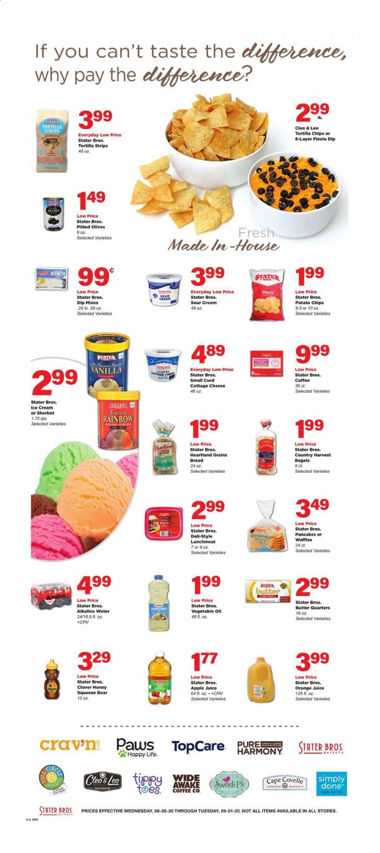 Stater Bros. Weekly Ad August 26 to September 1