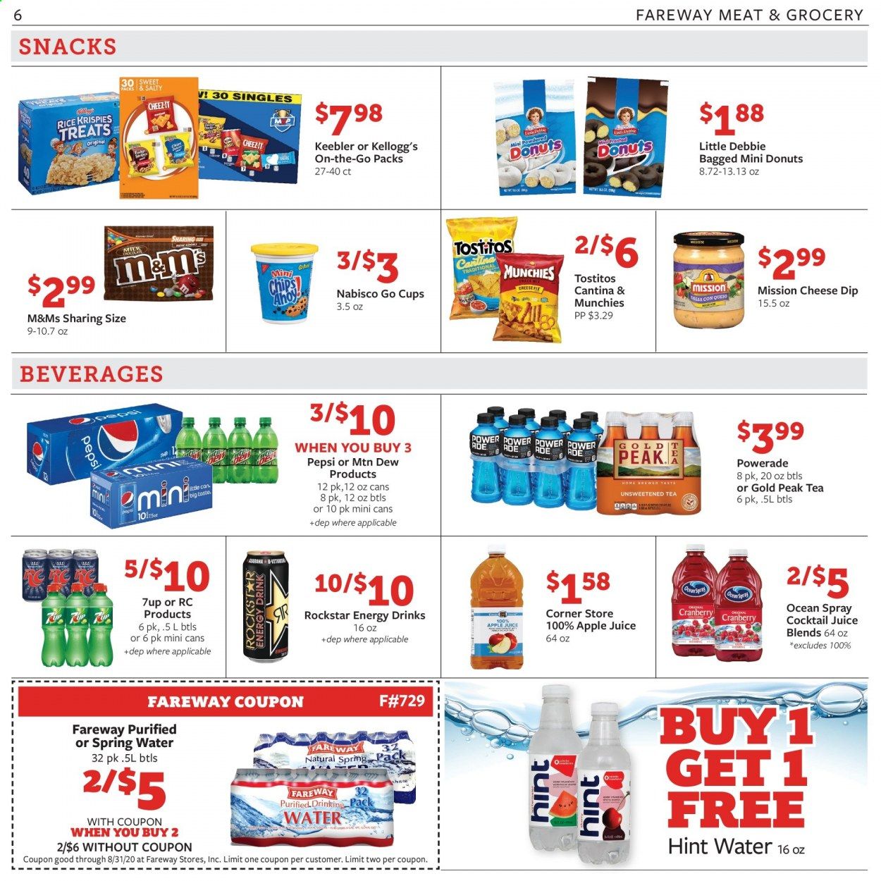 Fareway Weekly Ad August 25 to August 31