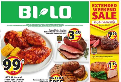 BI-LO Weekly Ad August 26 to September 1