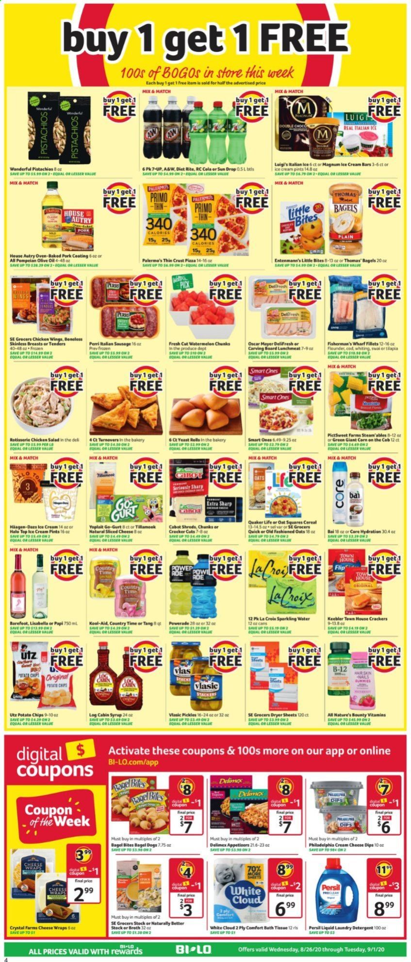BI-LO Weekly Ad August 26 to September 1