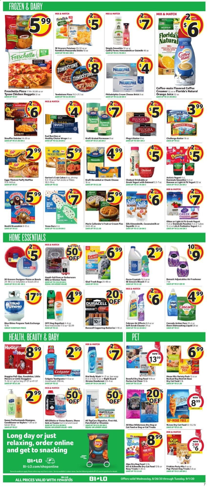BI-LO Weekly Ad August 26 to September 1