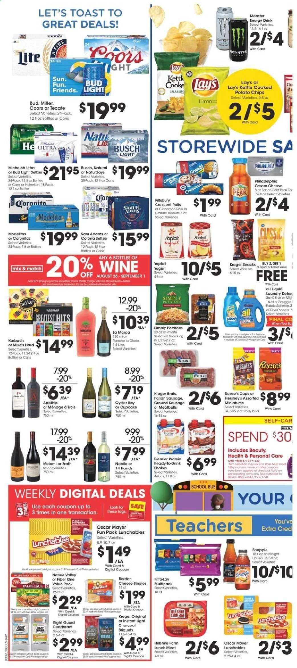 Kroger Weekly Ad August 26 to September 1