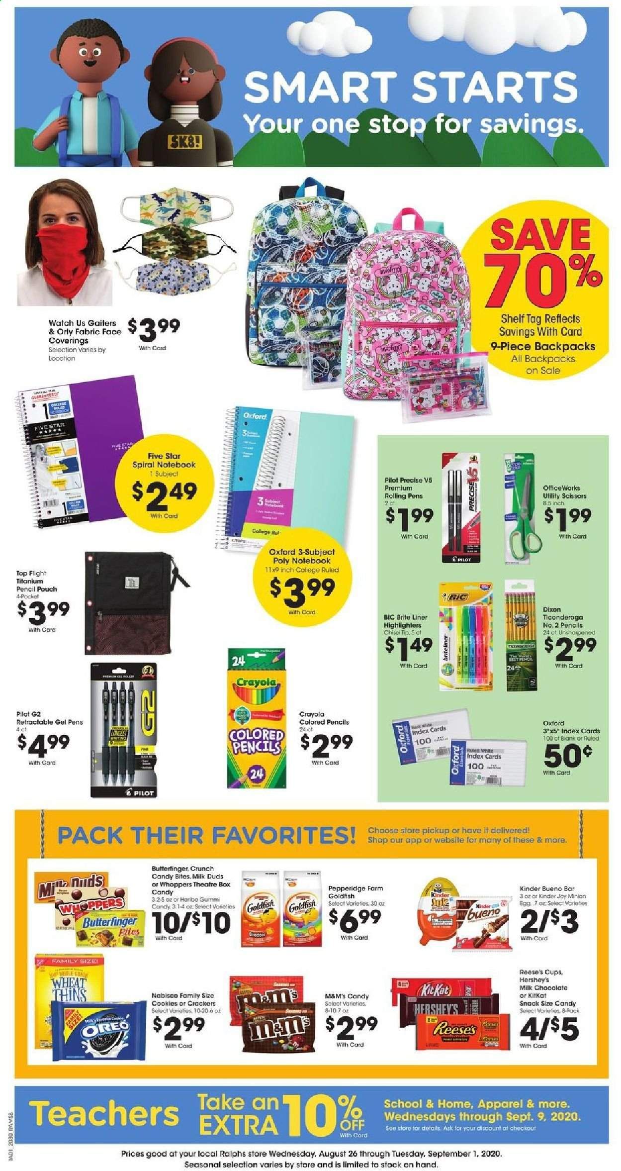 Ralphs Weekly Ad August 26 to September 1