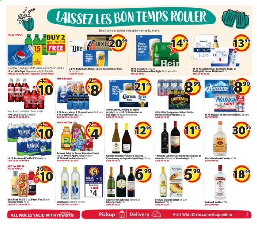 Winn Dixie Weekly Ad August 26 to September 1