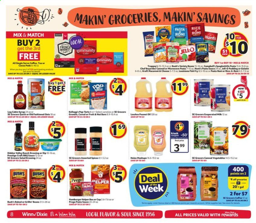 Winn Dixie Weekly Ad August 26 to September 1