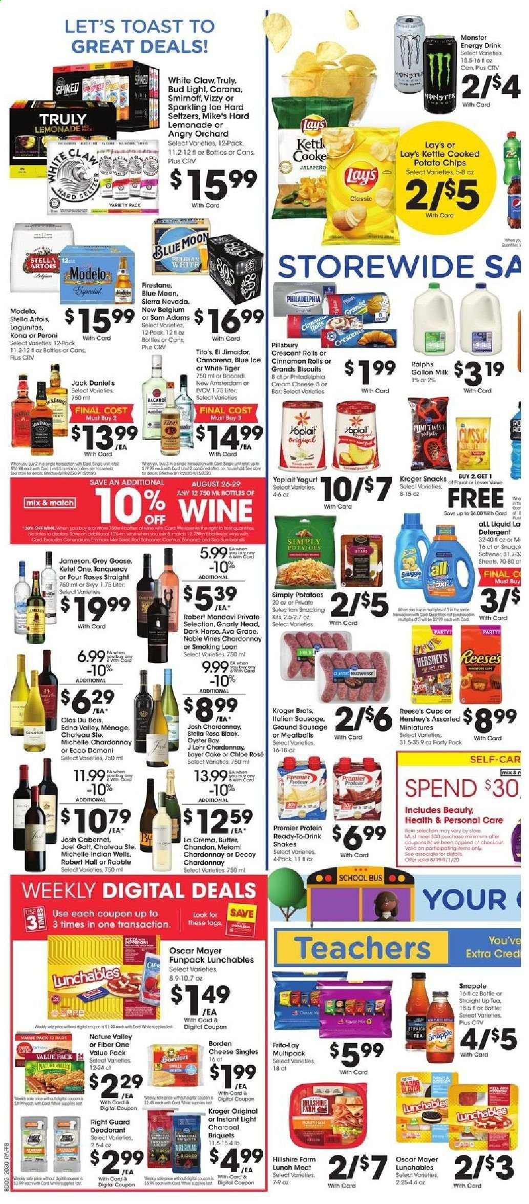 Ralphs fresh fare Weekly Ad August 26 to September 1