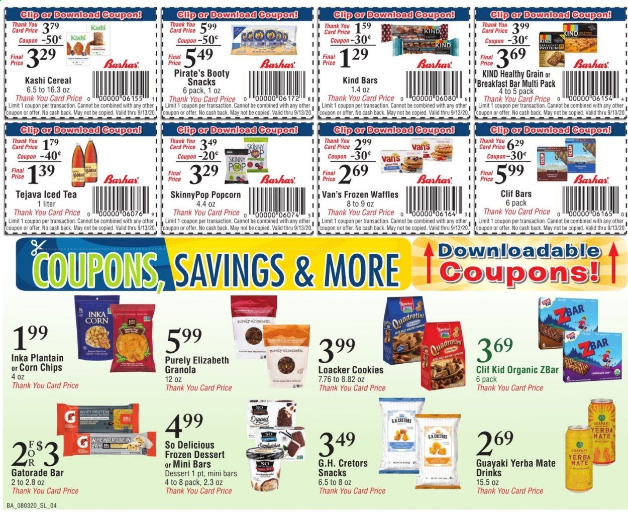 Bashas (AZ) Weekly Ad August 3 to September 2