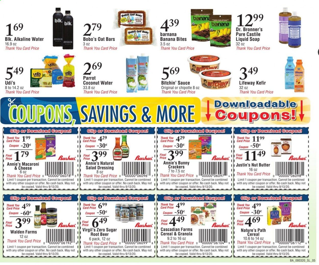 Bashas (AZ) Weekly Ad August 3 to September 2