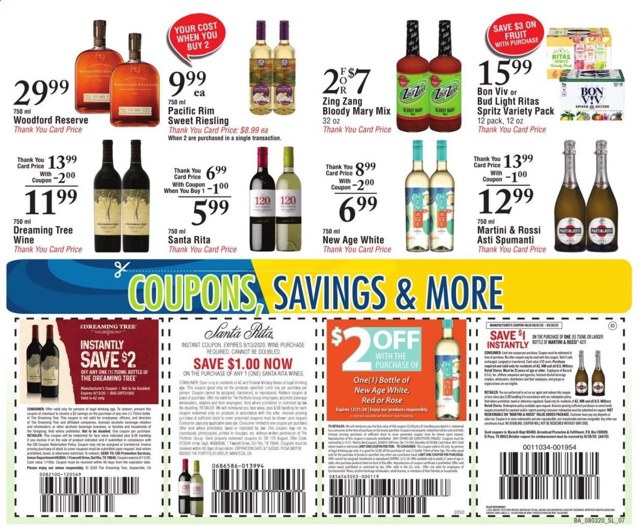 Bashas (AZ) Weekly Ad August 3 to September 2