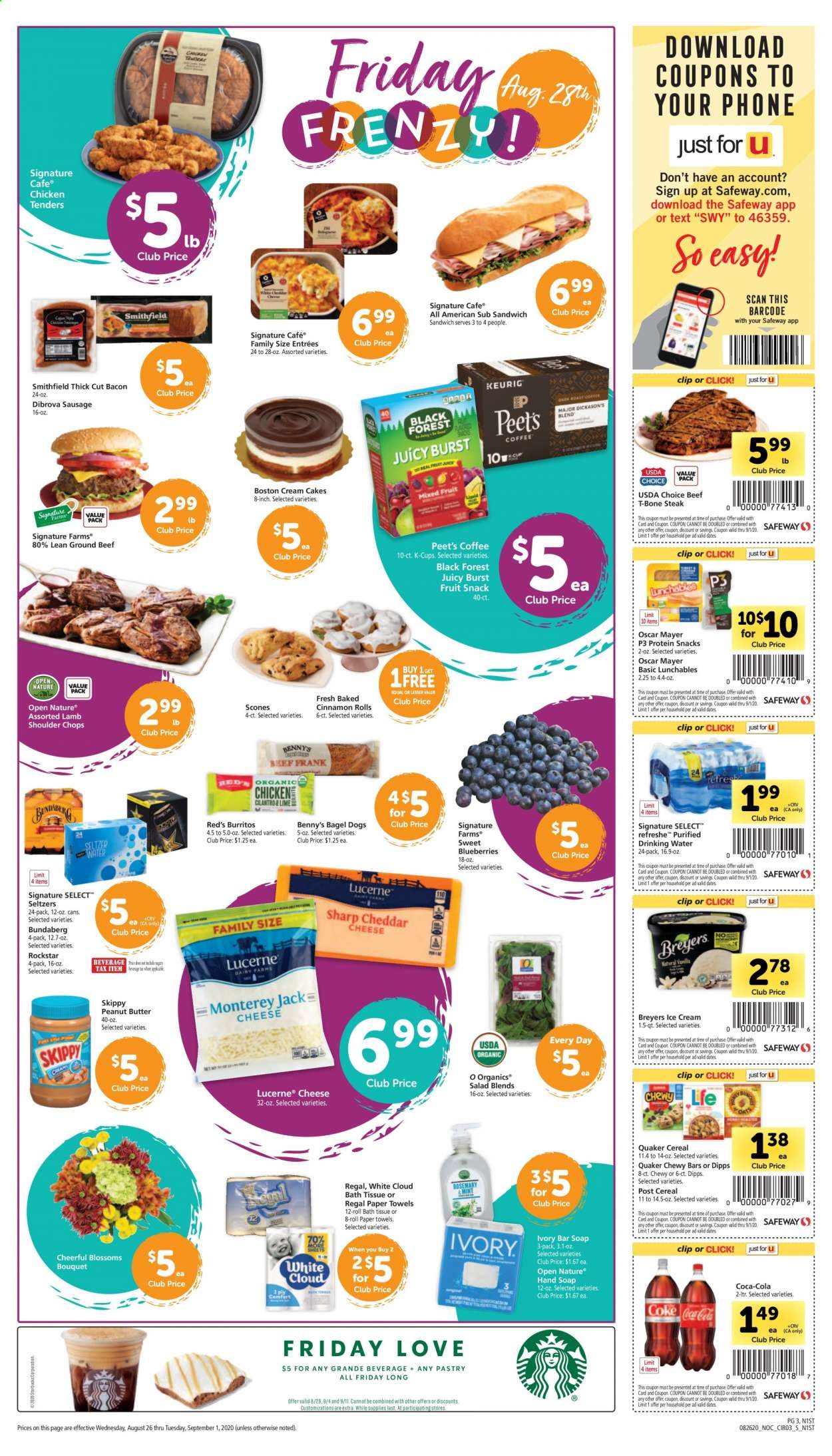 Safeway Weekly Ad August 26 to September 1