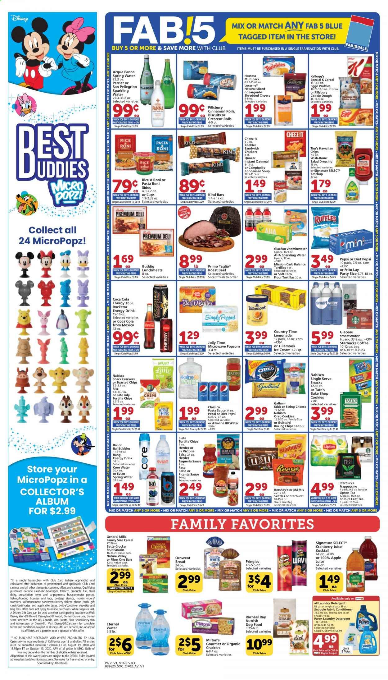 Vons Weekly Ad August 26 to September 1