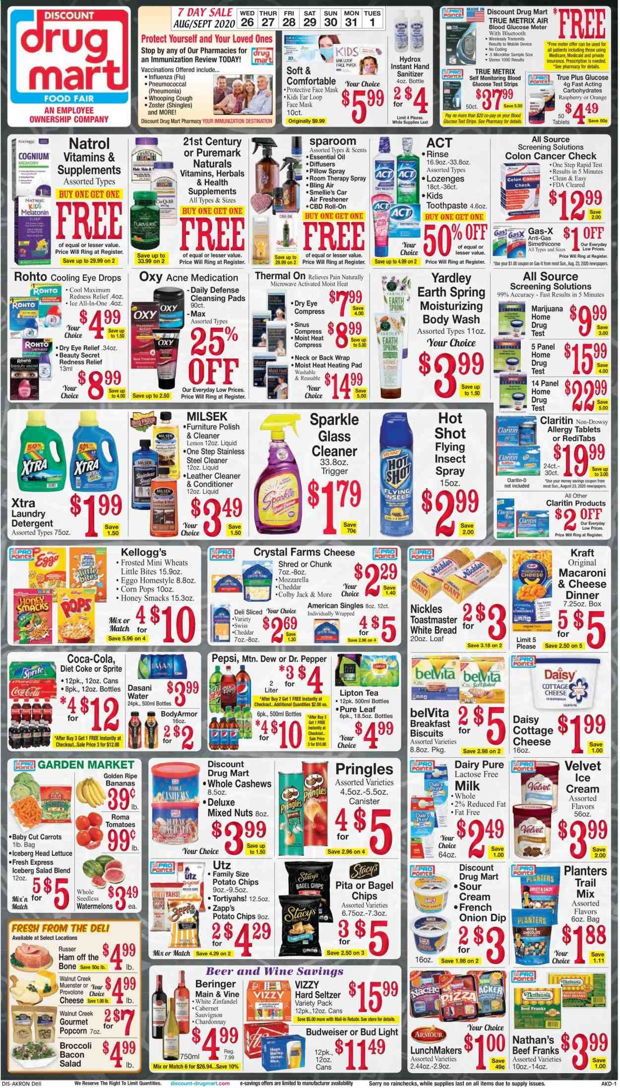 Discount Drug Mart Weekly Ad August 26 to September 1