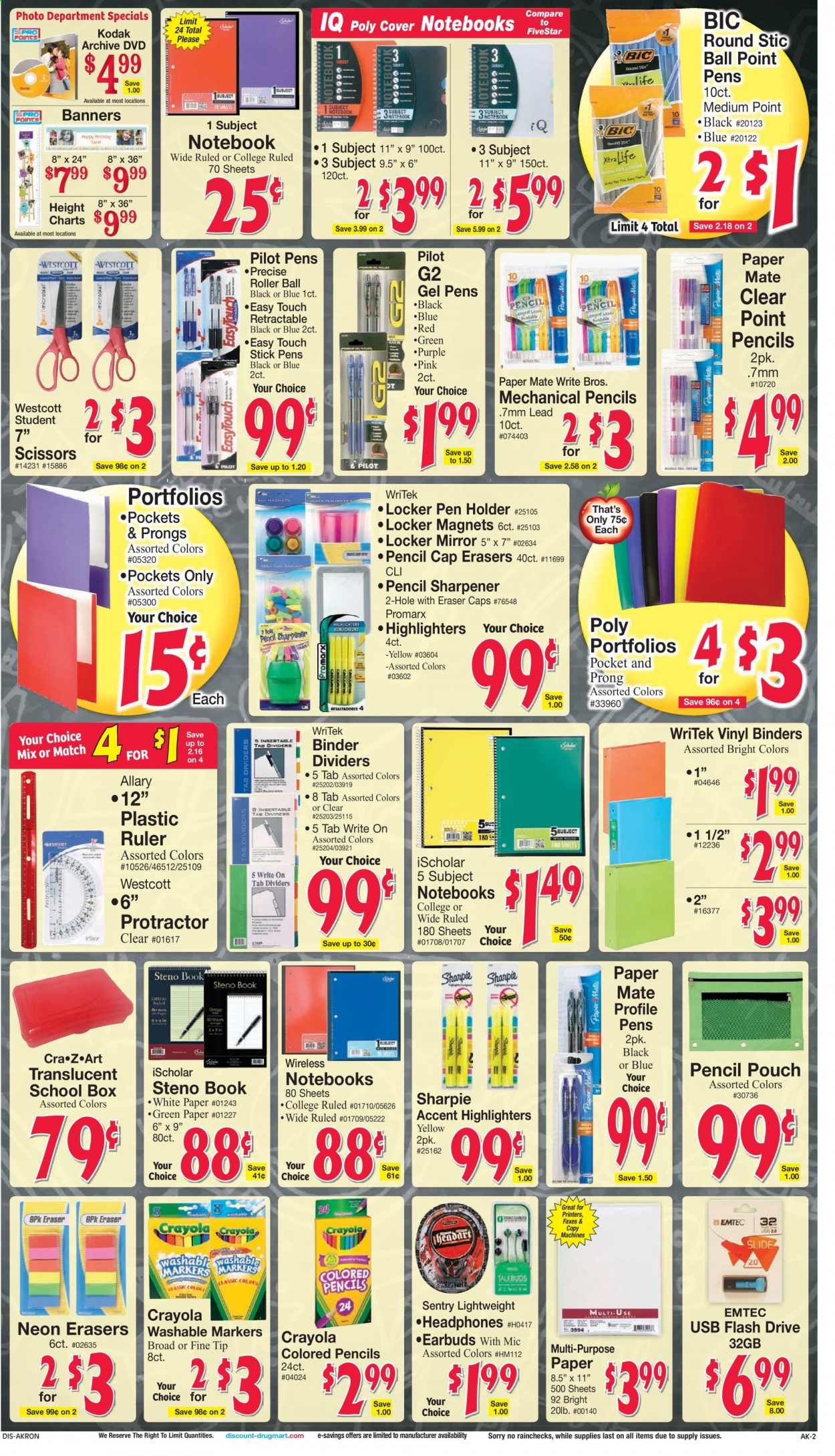 Discount Drug Mart Weekly Ad August 26 to September 1