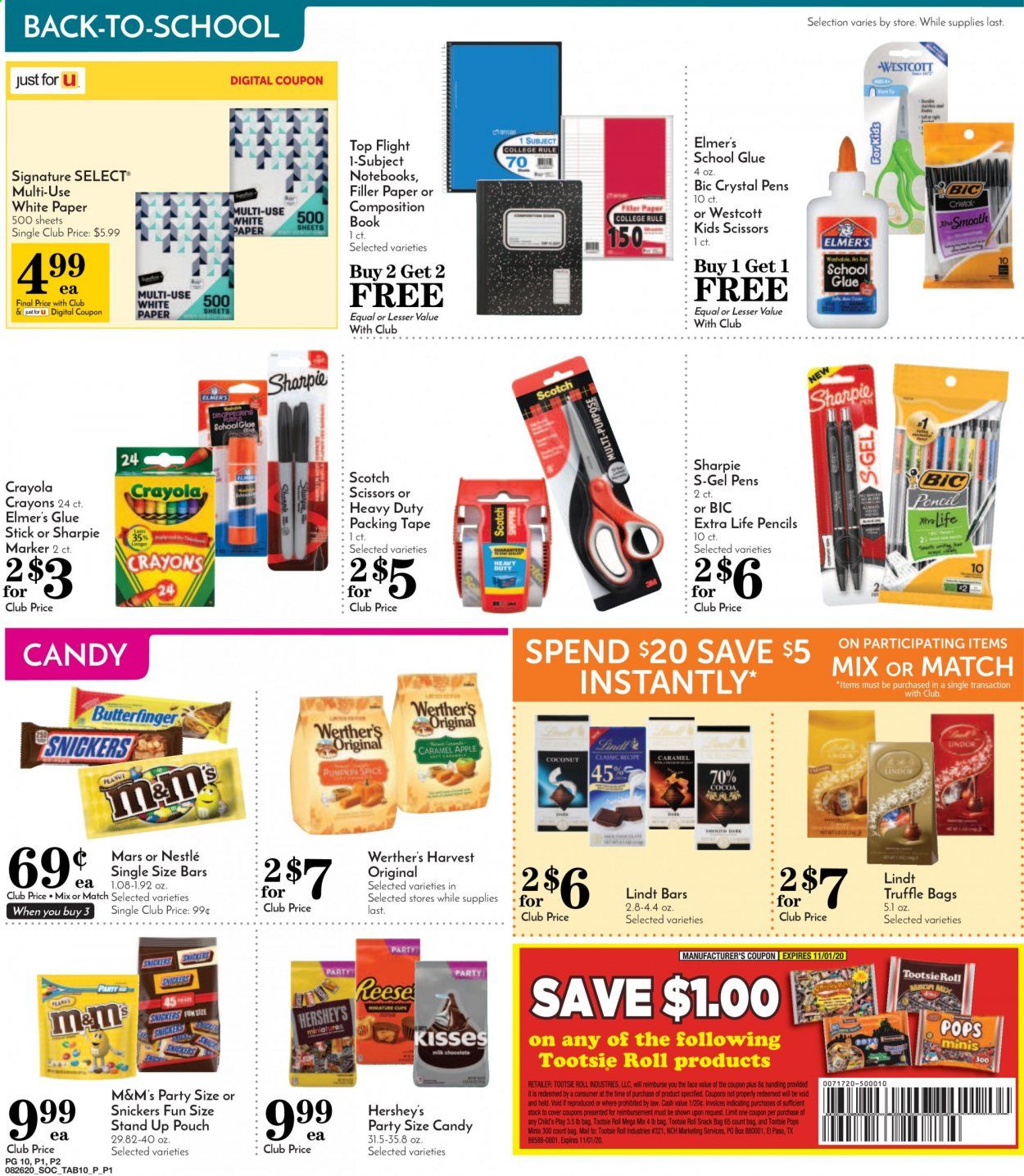 Pavilions Weekly Ad August 26 to September 1