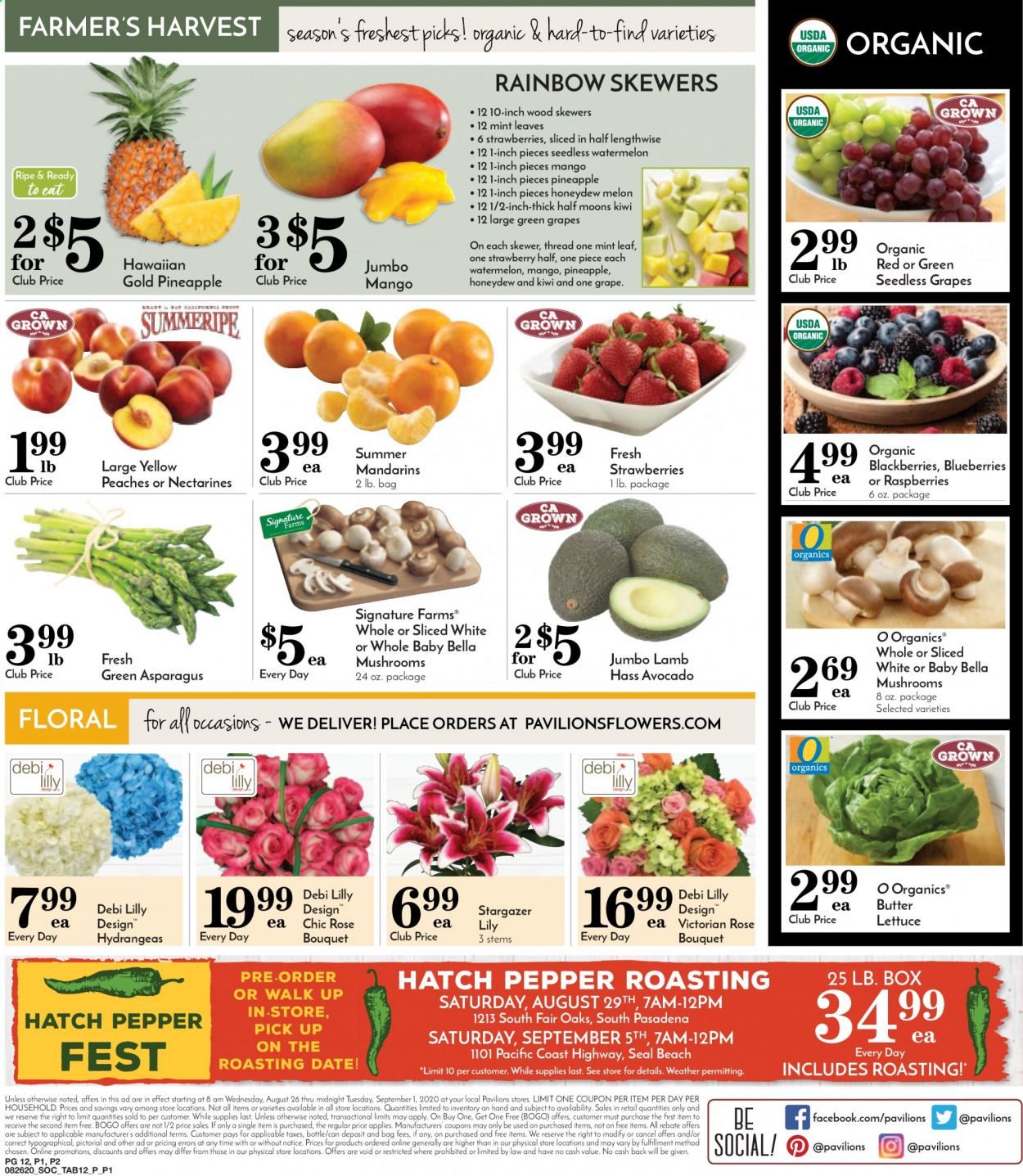 Pavilions Weekly Ad August 26 to September 1