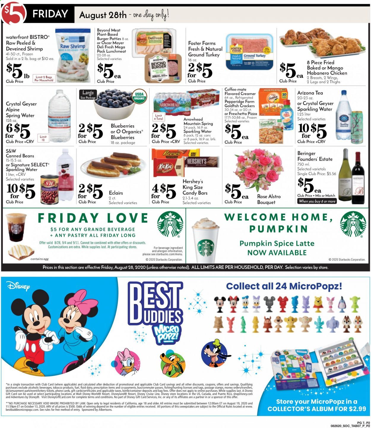 Pavilions Weekly Ad August 26 to September 1