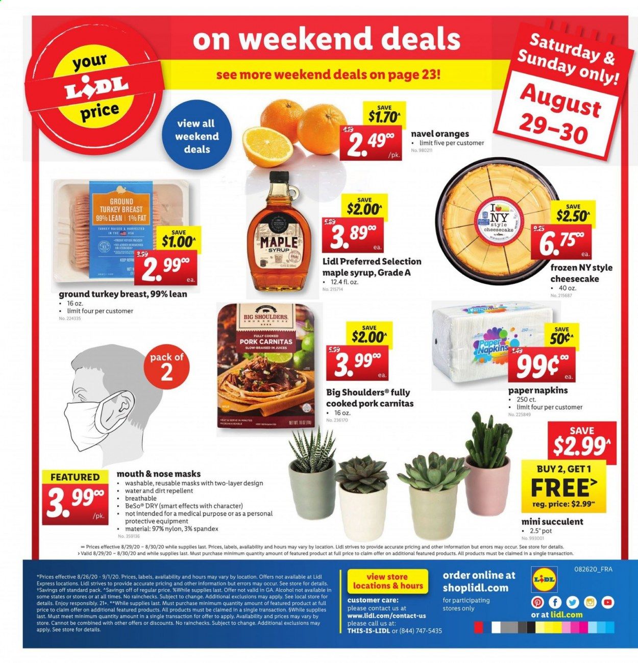 Lidl Weekly Ad August 26 to September 1