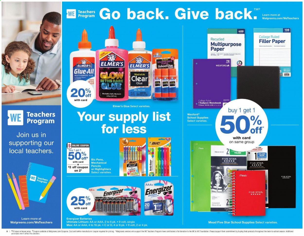 Walgreens Weekly Ad August 30 to September 5
