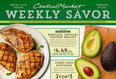 Central Market Weekly Ad August 26 to September 1