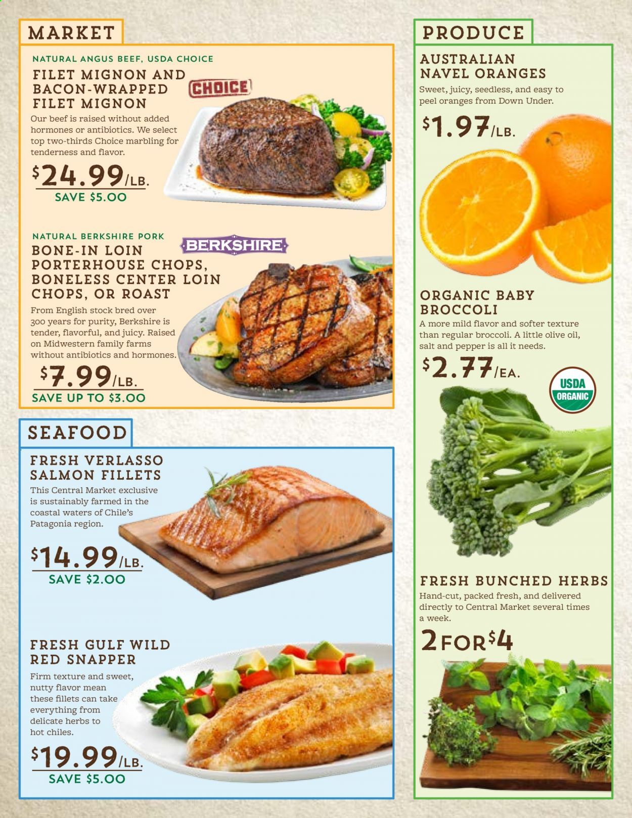 Central Market Weekly Ad August 26 to September 1