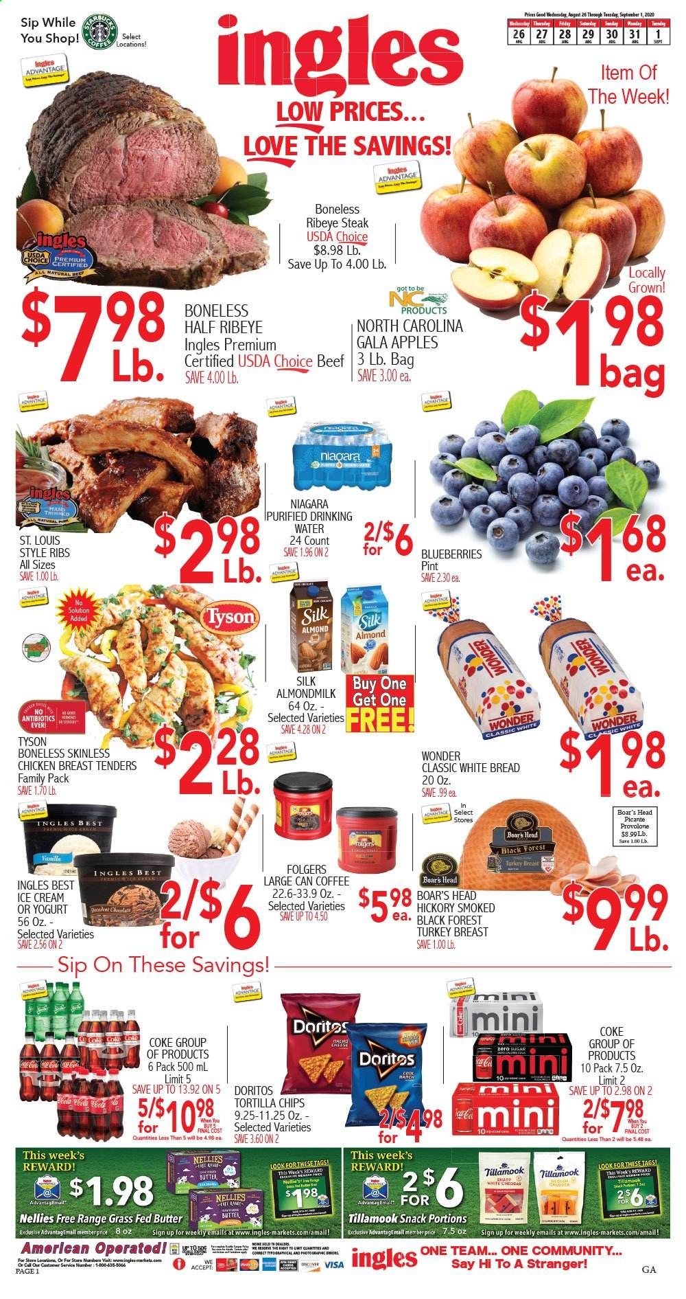Ingles Weekly Ad August 26 to September 1