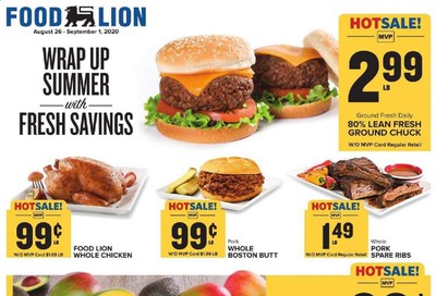 Food Lion (MD) Weekly Ad August 26 to September 1