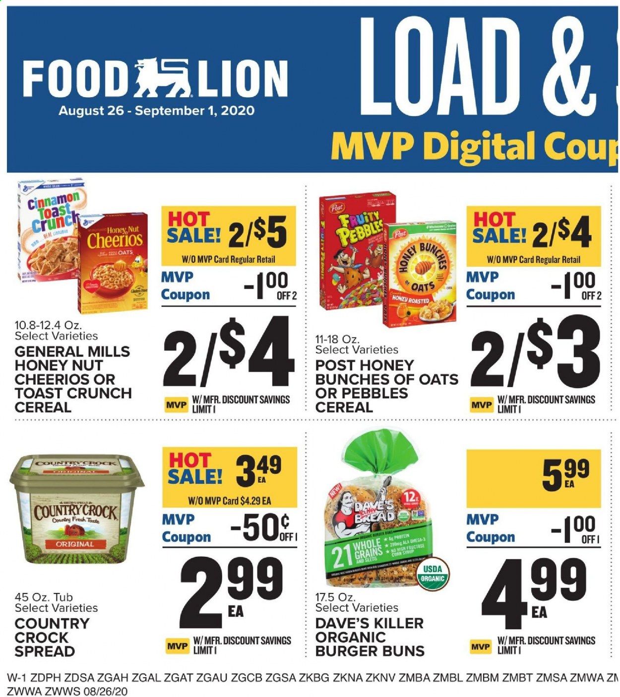 Food Lion (MD) Weekly Ad August 26 to September 1