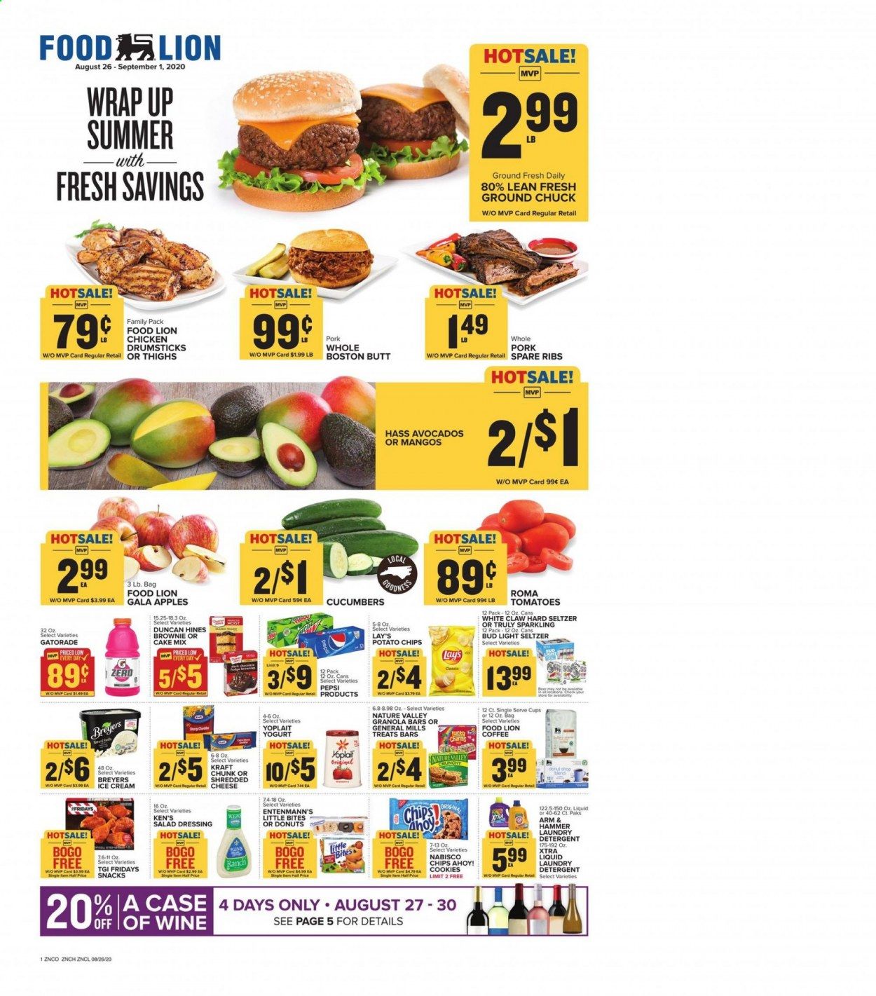 Food Lion (NC) Weekly Ad August 26 to September 1